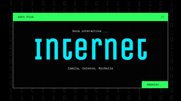 Internet y dominios. 10th Pink