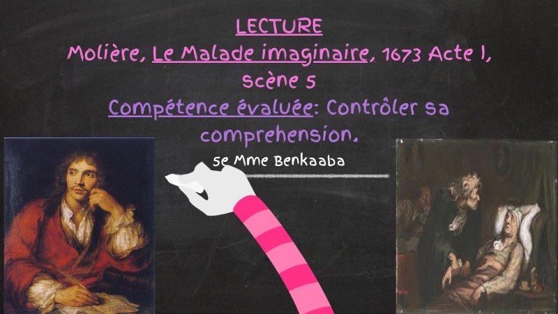 Copie - Lecture Le Malade imaginaire