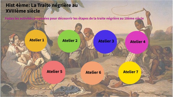 Traite négrière, bastilles négrières et vélléités