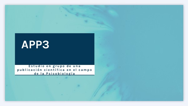 app 3 | Genially
