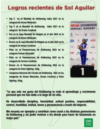 Sol Aguilar Kickboxing | Genially