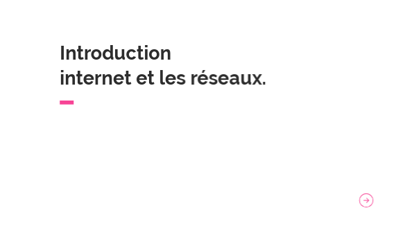introduction internet et réseaux | Genially