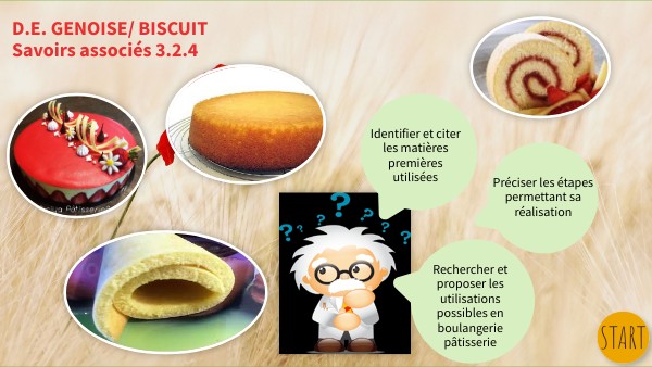 DE Génoise/ Biscuit