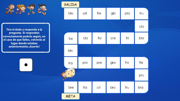 La carrera de las trabadas | Genially