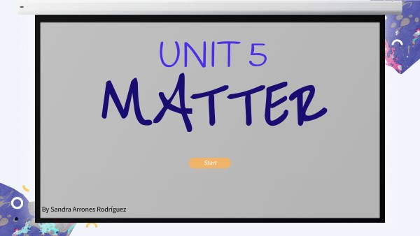 Unit 5 Natural Science | Genially