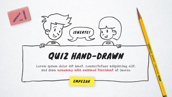 QUIZ HAND-DRAWN