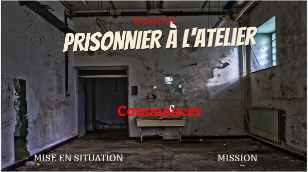 prisonnier à l'atelier