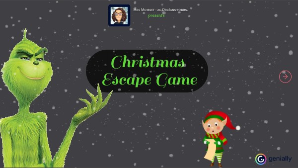 Xmas Escape Classroom 2025 | Genially