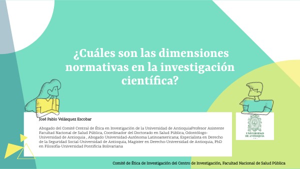 Cuáles son las dimensiones normativas en la investigación científica