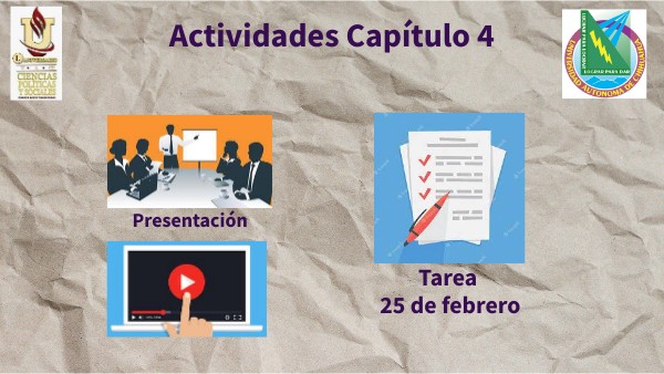 Actividades Capítulo 4 Genially