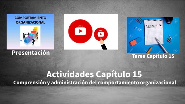 Actividades capítulo 15 | Genially