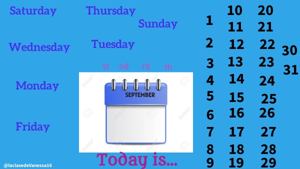 Today is...