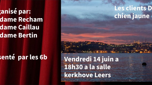 Présentation spectacle de Théâtre