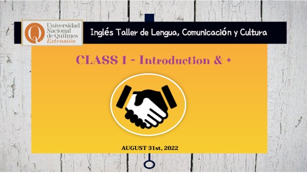 TLCC A - Class 1 | Genially