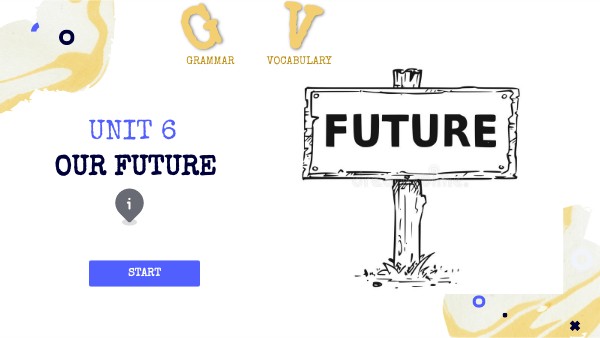 UNIT 6 OUR FUTURE | Genially
