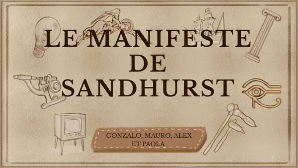 manifeste de sanhurst