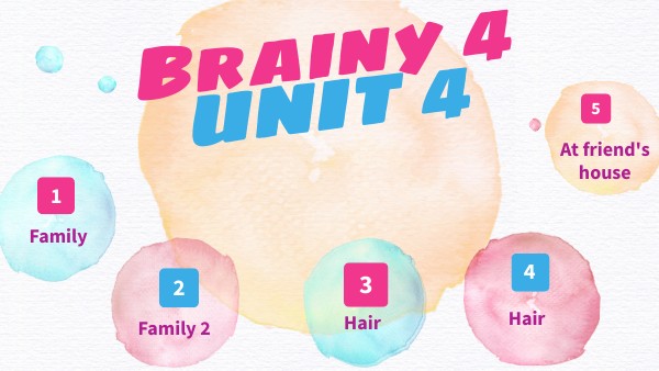 brainy 4 unit 4