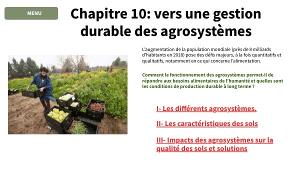 COurs agrosystème