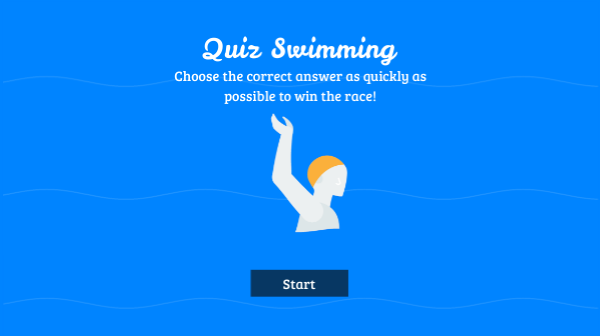 Swim and test your grammar knowledge! | Genially