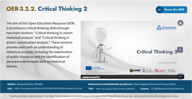 OER- 3.2.2 -Critical Thinking 2