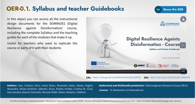 OER - 0.1-Syllabus&TeacherGuidebooks-Course-OER | Genially