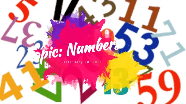 NUMBERS