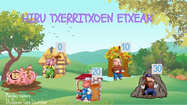 HIRU TXERRITXOEN ETXEAK