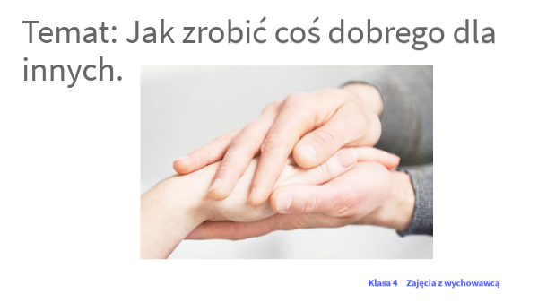Jak zrobić coś dobrego dla innych | Genially
