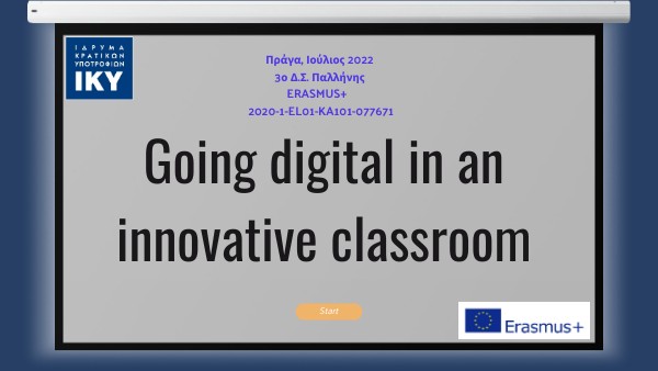 Going digital in an innovative classroom | Genially
