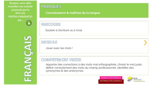 0062-ENRICHIR SON VOCABULAIRE