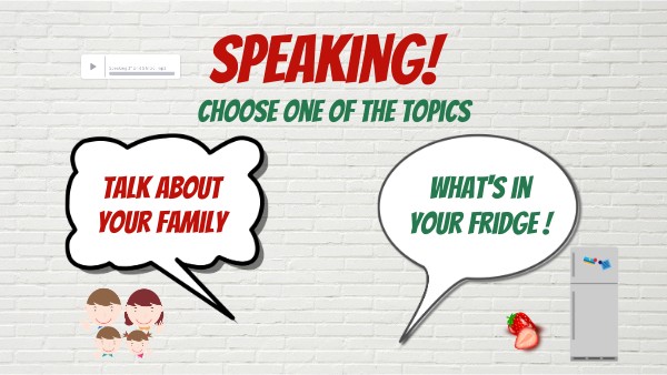 Speaking 3º | Genially