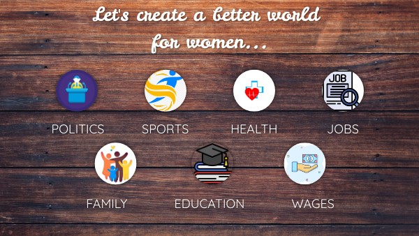 LET'S CREATE A BETTER WORLD