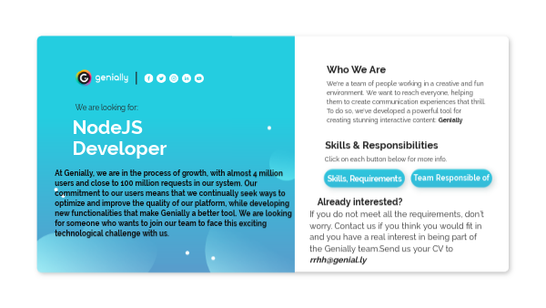 Backend Developer | Genially