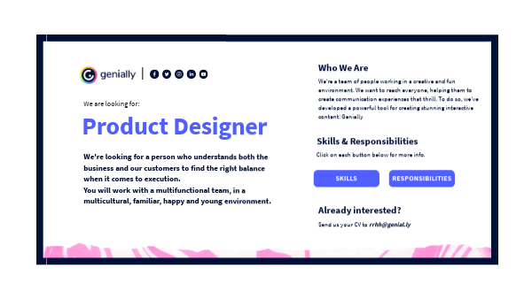 Product Designer | Genially