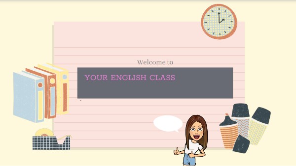 Back to school | Genially