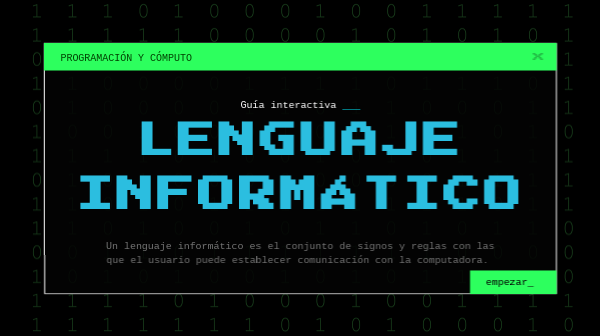 Lenguaje de programacion | Genially