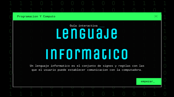 Lenguaje de Programacion | Genially