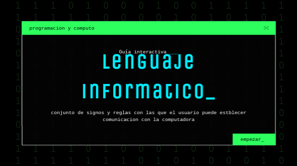 Lenguaje de programacion | Genially