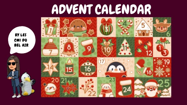 Advent calendar | Genially