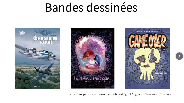 bandes dessinées à lire en ligne