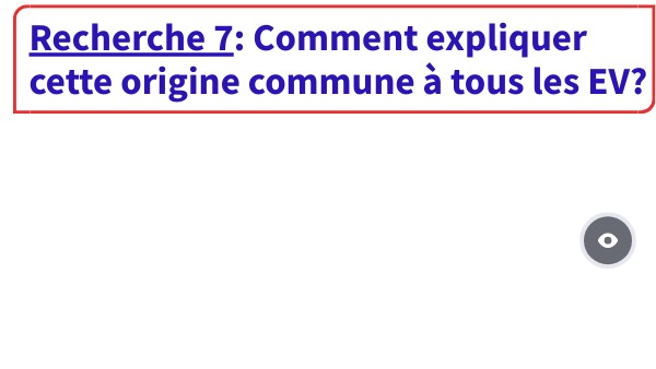 Elèves - Recherche 7: Biodiversité actuelle et passée