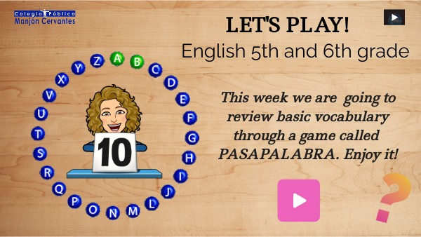 ENGLISH 5TH AND 6TH GRADE | Genially