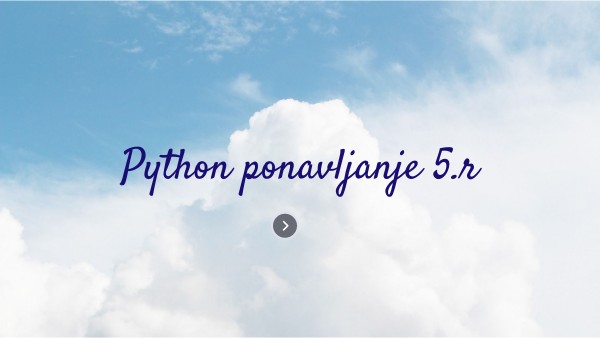 python 5