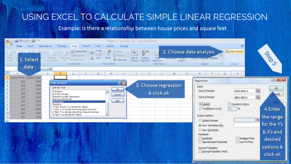 10.2 using excel regression | Genially