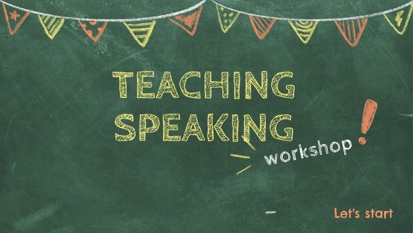 TEACHING SPEAKING | Genially