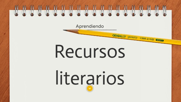 Quiz: Recursos literarios | Genially