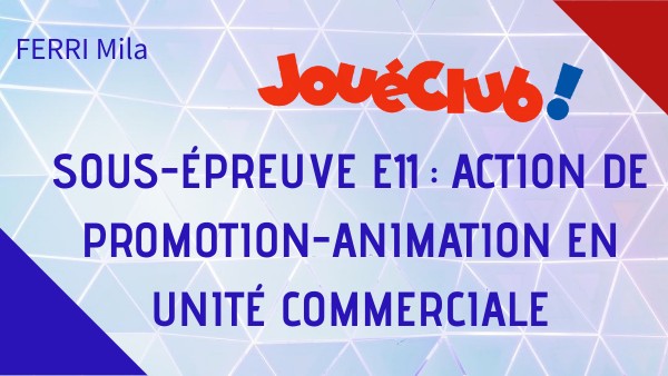 Dossier de promotion - animation | Genially