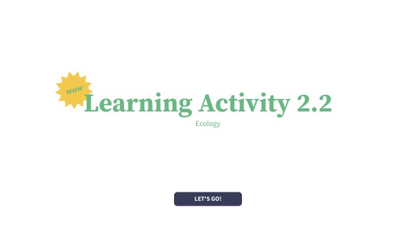 Learning Activity 2.2 | Genially