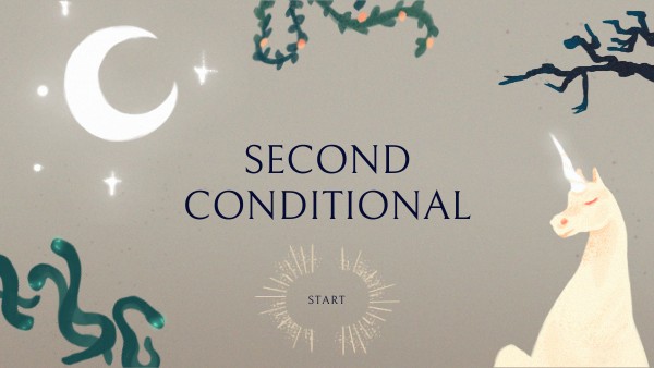Second conditional | Genially