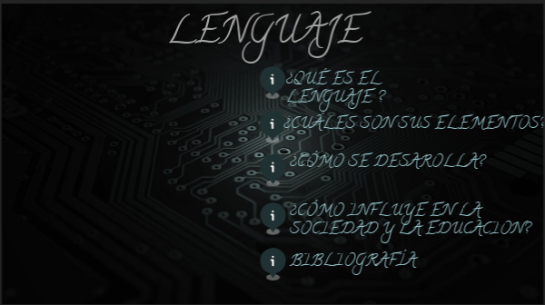 LENGUAJE | Genially